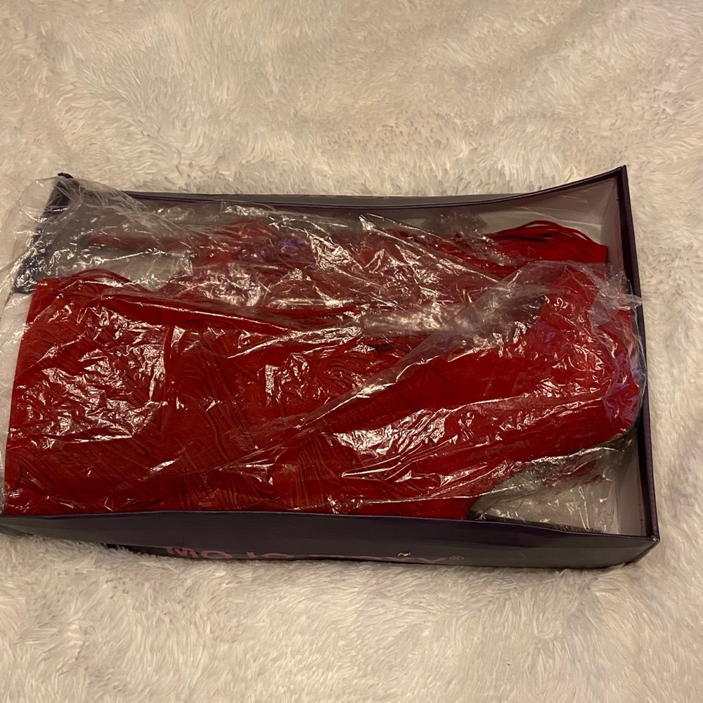 Sexy red platform boots!